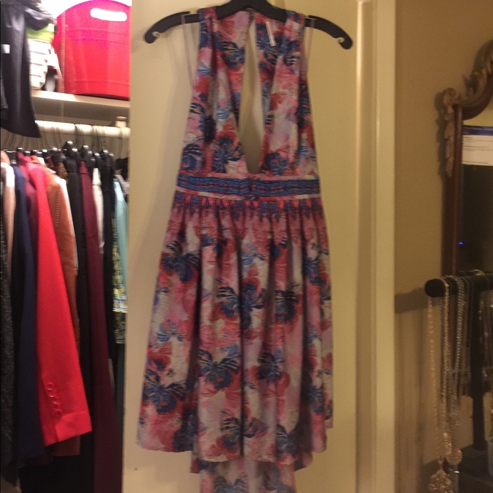 Free people open back dress